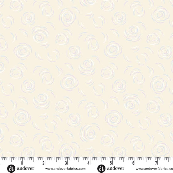A10446-N - SIMPLY LIGHT - RIPPLE - LATTE - ANDOWER FABRICS