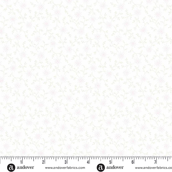 A10449-L - SIMPLY LIGHT - ARBOR - BERRY - ANDOWER FABRICS