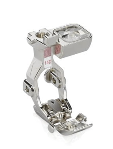 ZIPPER FOOT WITH GUIDE - 9MM DUAL FEED - #14D - NEW GENERATION - 0329647200