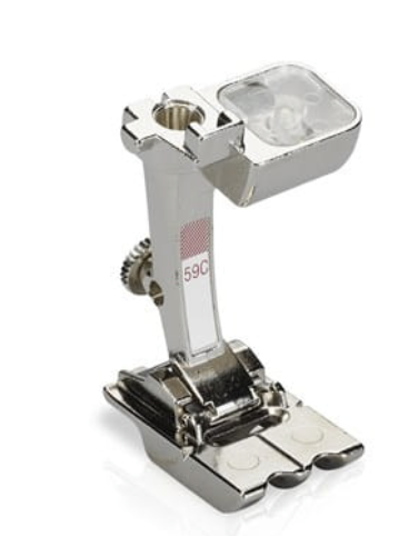 DOUBLE CORD FOOT - 4MM-6MM - 9MM MODELS - #59C - NEW GENERATION - BERNINA - 0323707000