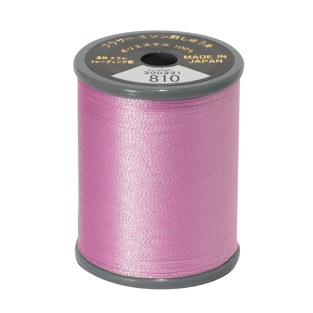 EMBROIDERY THREAD - LIGHT LILAC 810 - 50WT - 300M - BROTHER