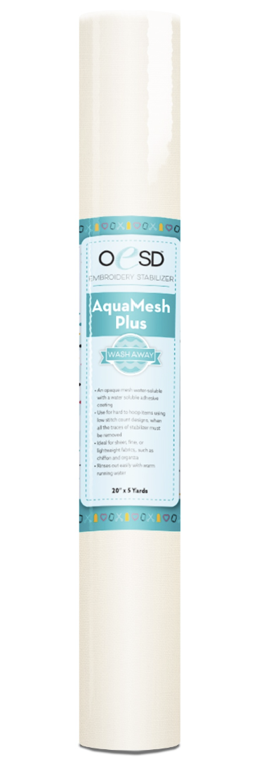 AQUA MESH PLUS - 20' X 5 YARDS - STABLISIERS - OESD