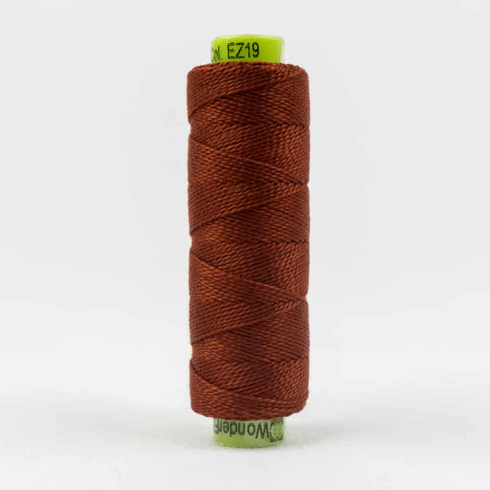 SSEZ19 - RAKED LEAVES - SUE SPARGO - ELEGANZA - PERLE 8 - WONDERFIL
