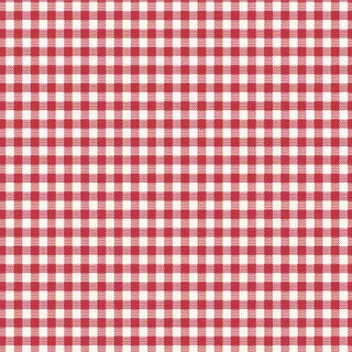 RED - GINGHAM - WIDEBACK - TILDA - 150018