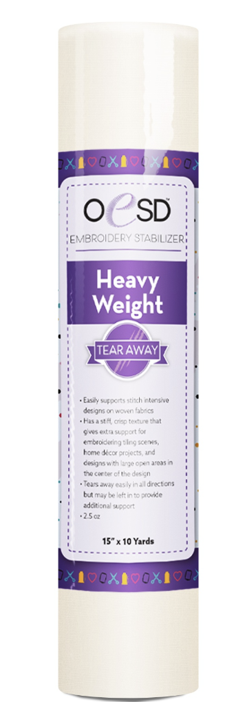 HEAVY WEIGHT TEARAWAY - 15" X 10 YARDS - STABLISIER - OESD
