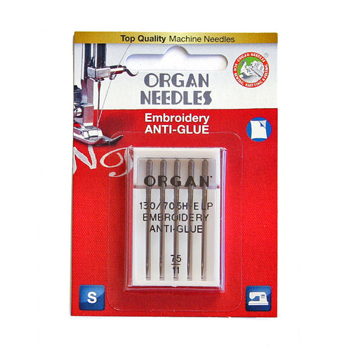 ANTI-GLUE NEEDLES - SIZE 11 - ORGAN