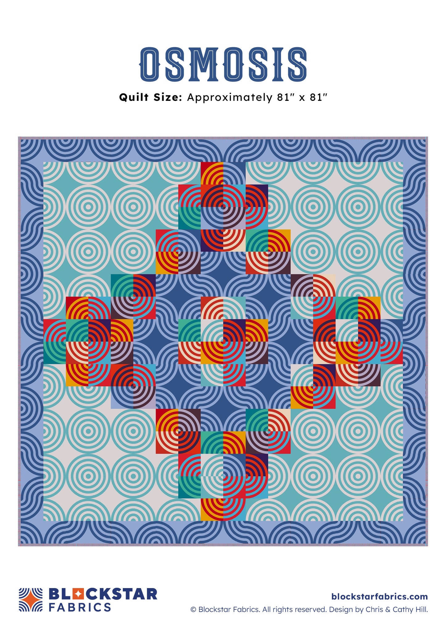 OSMOSIS - BLOCKSTARS - CIRCUS FABRIC - PATTERN