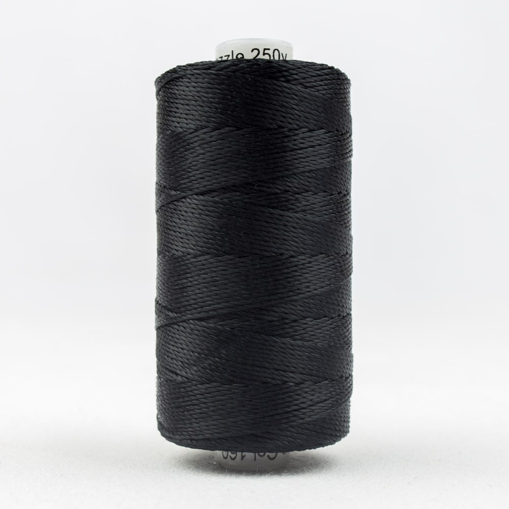 RZ160 - BLACK - RAZZLE - 6PLY - RAYON - 229M - WONDERFIL