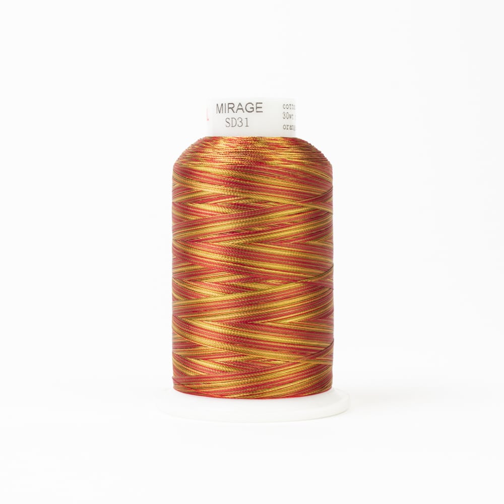 MR31 - ORANGE COPPER - MIRAGE - 30WT - RAYON - 800M - WONDERFIL