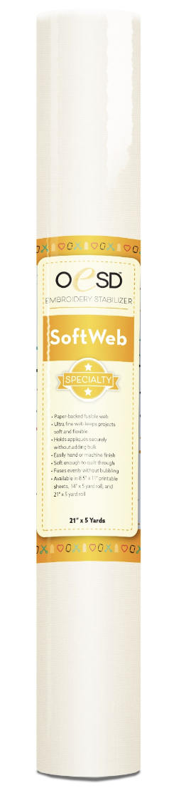 SOFTWEB - 21" X 5 YARDS - STABLISIER - OESD