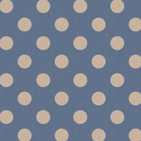 Tilda Chambray Dots - Denim