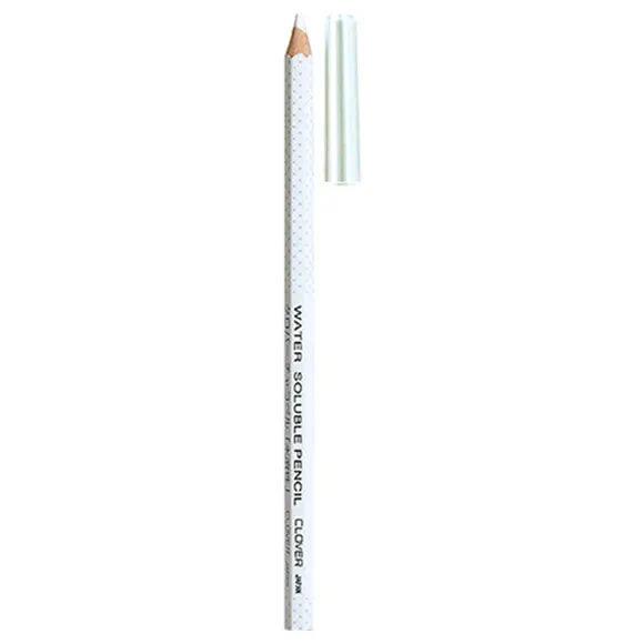 WATER SOLUBLE PENCIL - WHITE - CLOVER