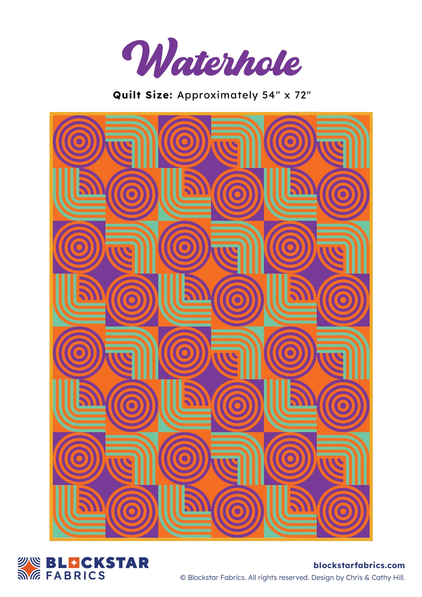 WATERHOLE - BLOCKSTARS - CIRCUS FABRIC - PATTERN