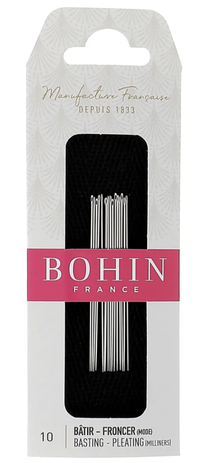 BASTING NEEDLES - SIZE 10 - BOHIN