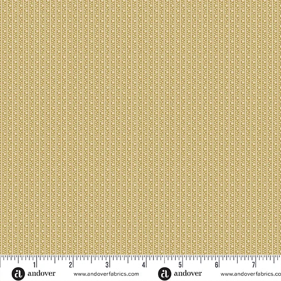 A-5188-L - TRUNK TREASURES - DOTTY - SAND - JO MORTON - ANDOWER FABRICS