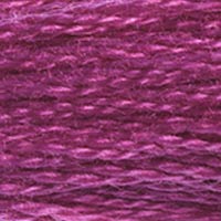 718 - METALIC ROSE MAGENTA - DMC STRANDED EMBROIDERY THREAD