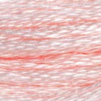 818 - PEARLESCENT POWDER PINK - DMC STRANDED EMBROIDERY THREAD