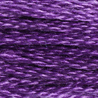 3837 - METALLIC PURPLE - DMC STRANDED EMBROIDERY THREAD