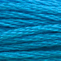 3843 - METALLIC POOL BLUE - DMC STRANDED EMBROIDERY THREAD