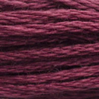 3802 - AUBERGINE - DMC STRANDED EMBROIDERY THREAD
