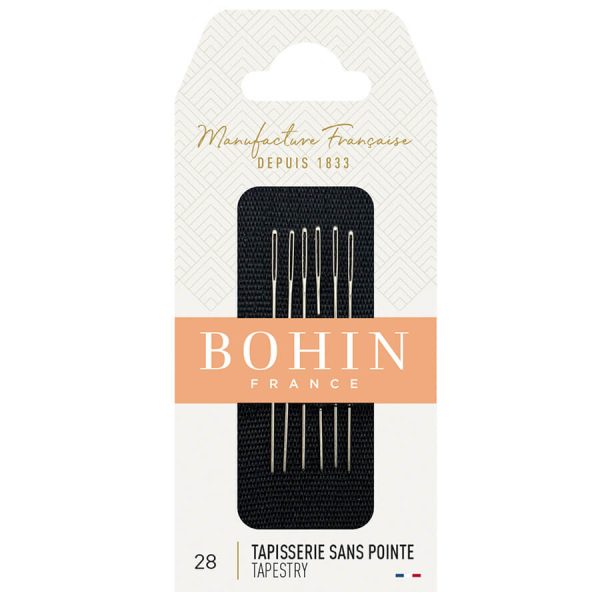 TAPESTRY NEEDLES - SIZE 28 - BOHIN