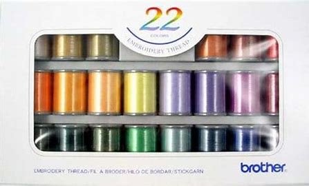 BROTHER MACHINE EMBROIDERY THREAD – Country Pickin's Sewing Centre Armidale