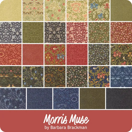 Morris Muse by Barbra Brackman - Moda Fabrics