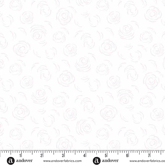 A10446-L - SIMPLY LIGHT - RIPPLE - BERRY - ANDOWER FABRICS