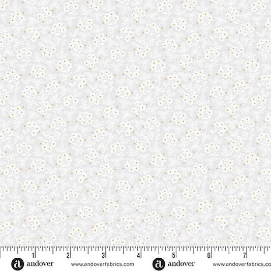 A10447-C - SIMPLY LIGHT - UNDERFOOT - SILVER - ANDOWER FABRICS