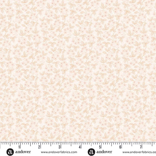A10447-O - SIMPLY LIGHT - UNDERFOOT - APRICOT - ANDOWER FABRICS