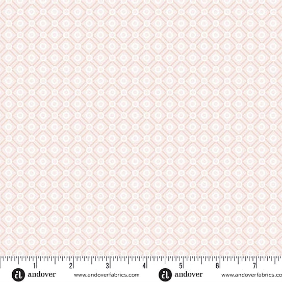 A10450-E - SIMPLY LIGHT - CRISS CROSS - APRICOT - ANDOWER FABRICS