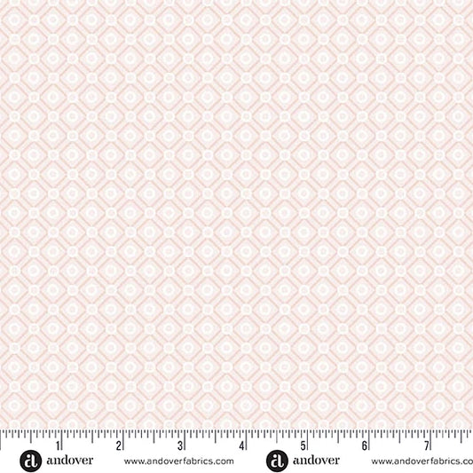 A10450-E - SIMPLY LIGHT - CRISS CROSS - APRICOT - ANDOWER FABRICS