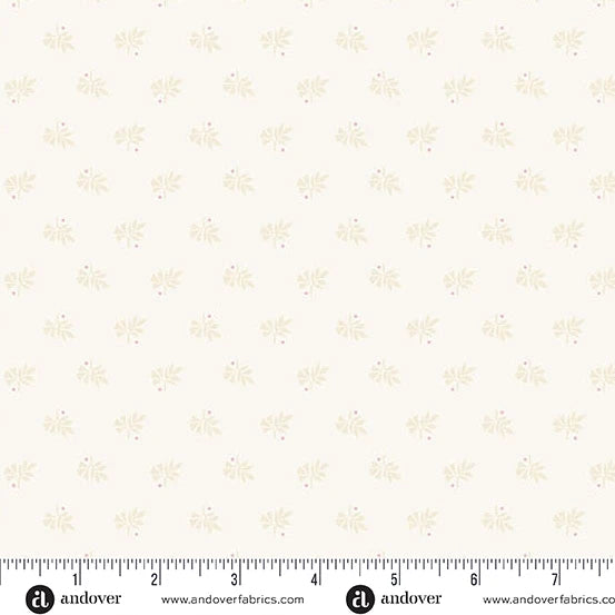 A10451-N - SIMPLY LIGHT - FROND - ALMOND - ANDOWER FABRICS