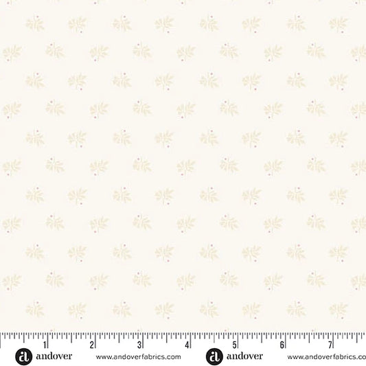 A10451-N - SIMPLY LIGHT - FROND - ALMOND - ANDOWER FABRICS