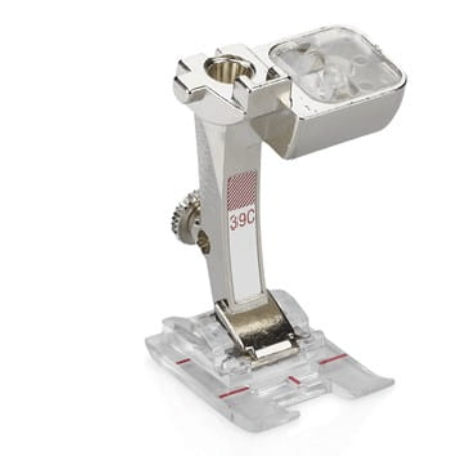 EMBROIDERY FOOT - CLEAR SOLE - 9MM DUAL FEED - #39C - NEW GENERATION - BERNINA - 0321717300