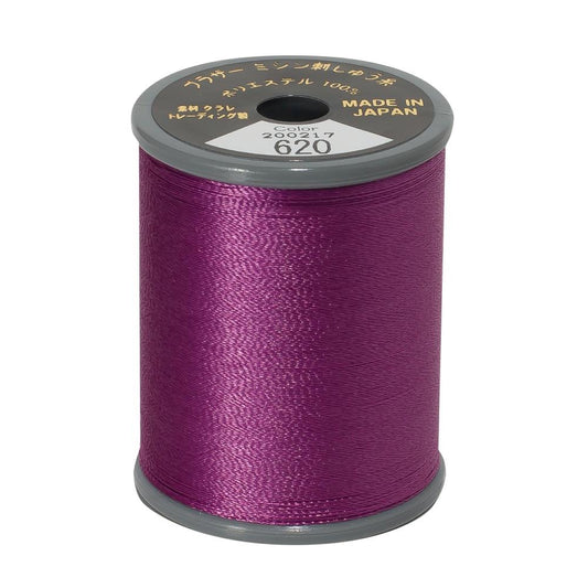 EMBROIDERY THREAD - MAGENTA 620- 50WT - 300M - BROTHER