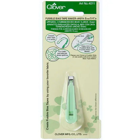 6MM FUSIBLE BIAS TAPE MAKER - CLOVER