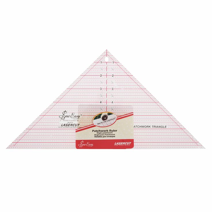 90 DEGREE QUILTING RULER - SEW EASY