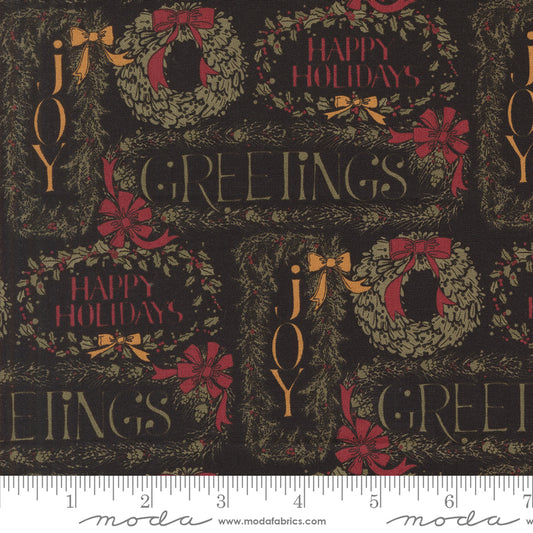 A Vintage Christmas  Black - 9780-19