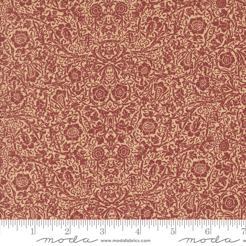 A Vintage Christmas Gold/Red - 9786-23