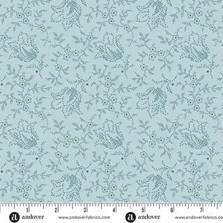 10472-B - SKY GARDEN TULIP - SPECIAL DELIVERY - LAUNDRY BASKET QUILTS - ANDOWER FABRICS