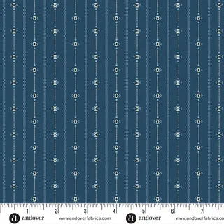 10475-B - DEEP LAKE HOMESPUN - SPECIAL DELIVERY - LAUNDRY BASKET QUIILTS - ANDOWER FABRICS