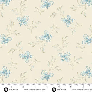 10480-L - TRANQUIL FLOATING LEAVES - SPECIAL DELIVERY - LAUNDRY BASKET QUIILTS - ANDOWER FABRICS