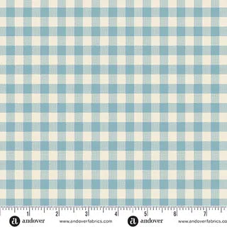A1673-B - CHAMBRAY GINGHAM - SPECIAL DELIVERY - LAUNDRY BASKET QUILTS - ANDOWER FABRICS