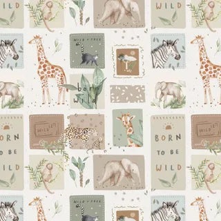 DV7886 - PAWS CLAWS & ROARS - SAFARI ANIMALS - DEVONSTONE COLLECTION