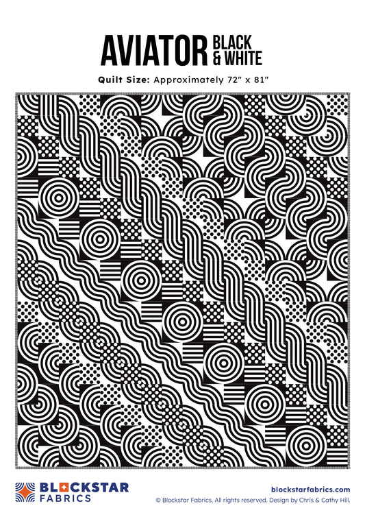 AVIATOR - BLOCKSTAR - CIRCUS FABRIC - PATTERN
