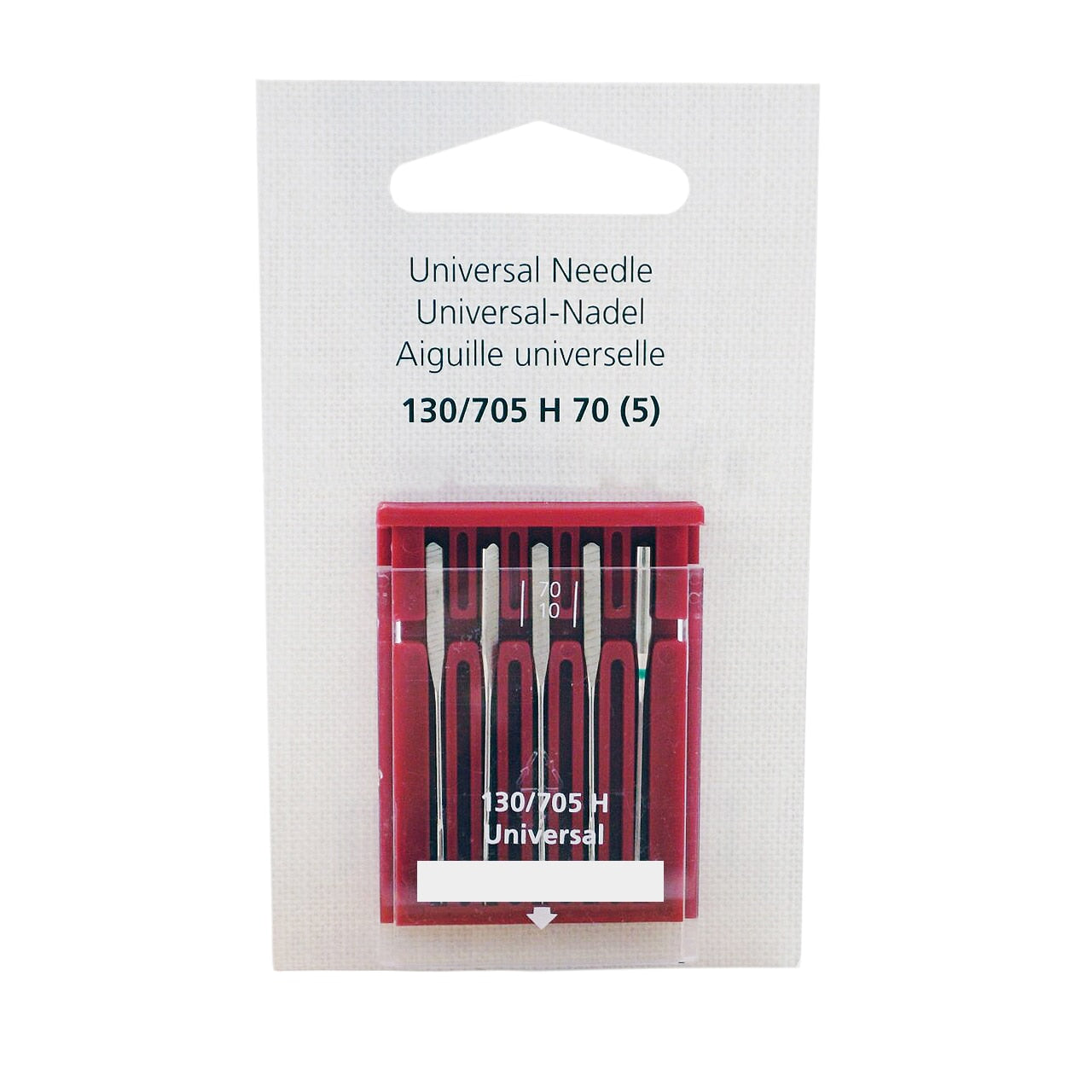UNIVERSAL NEEDLE - SIZE 70 - BERNINA/SCHMETZ