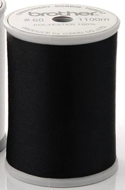 BOBBIN FILL - BLACK - 60 WEIGHT - COMBINATION MACHINES - BROTHER