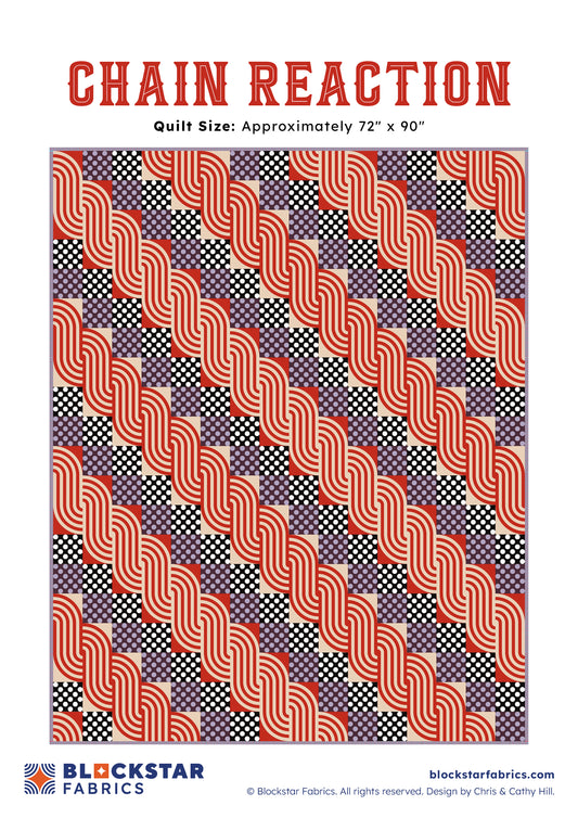 CHAIN REACTION - BLOCKSTAR - CIRCUS FABRIC - PATTERN