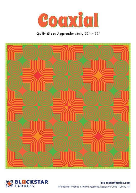 COAXIAL - BLOCKSTAR - CIRCUS FABRIC - PATTERN